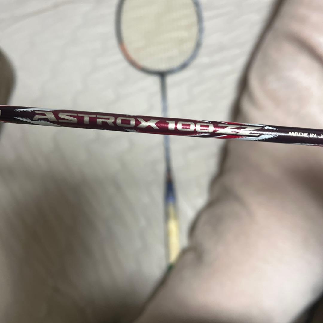 (本日まで)ASTROX 100 ZZ バドミントンラケット 2本セット