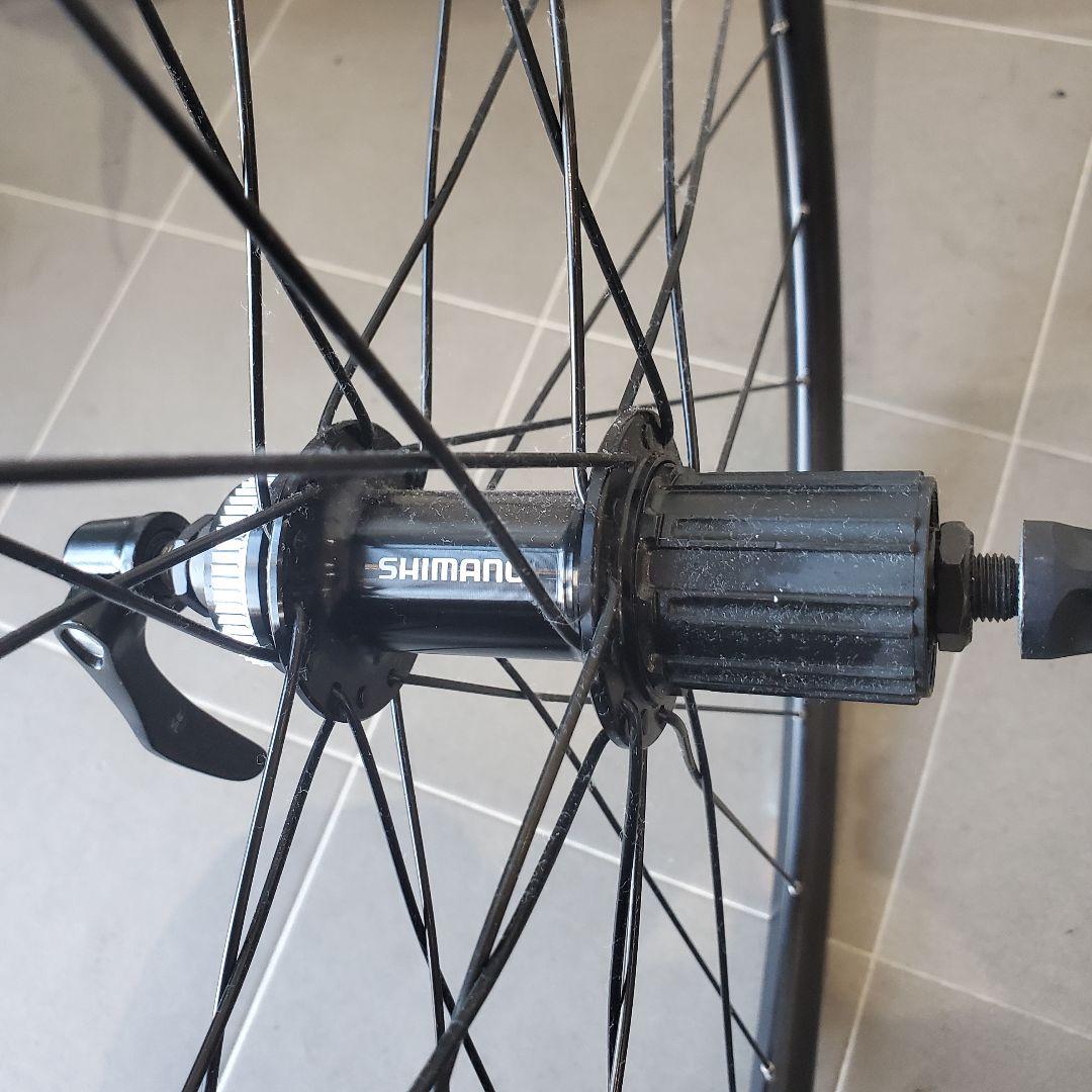 SHIMANO WH-RX010 前後ホイールセット 700C ディスクブレーキ