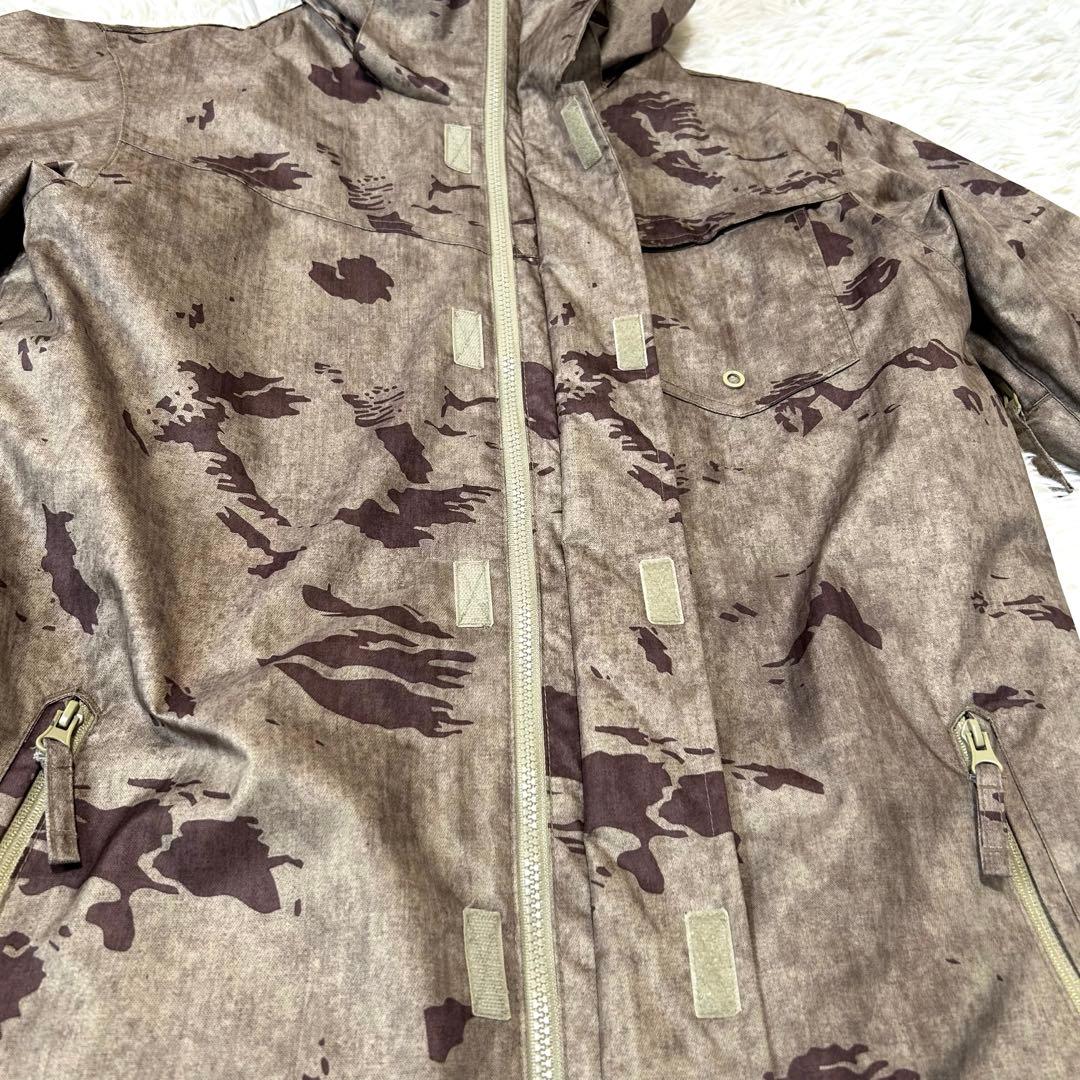 QUIKSILVER カモフラージュ スノーボードジャケット上 XS(S)