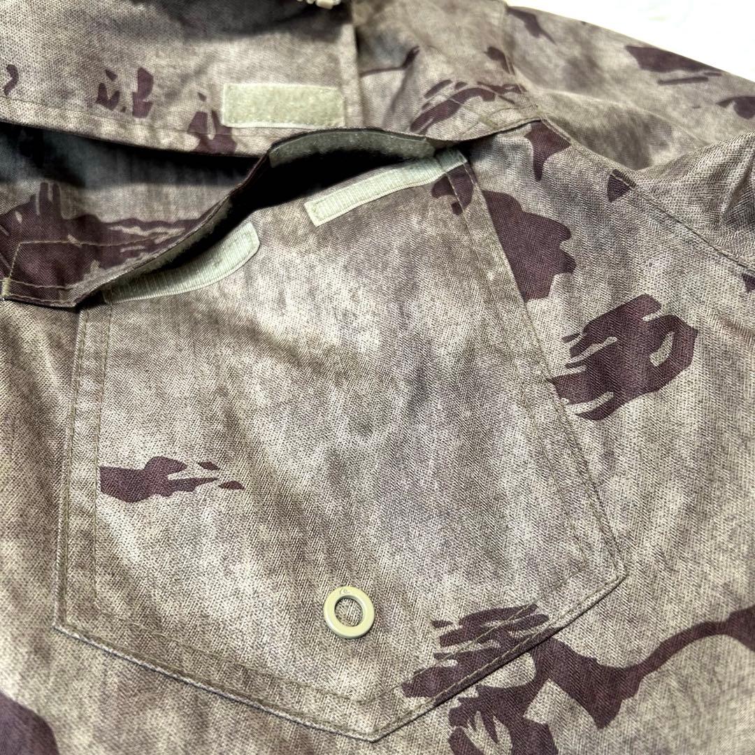QUIKSILVER カモフラージュ スノーボードジャケット上 XS(S)