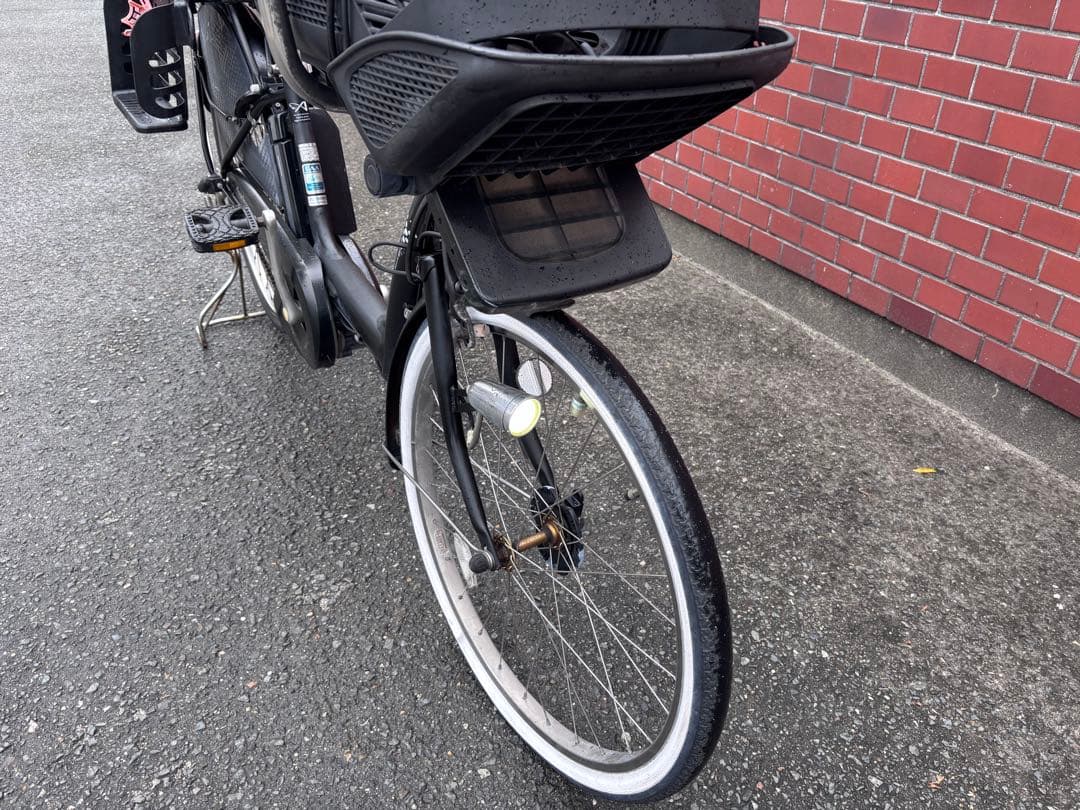 BRIDGESTONE電動アシスト自転車 チャイルドシート付き ブラック