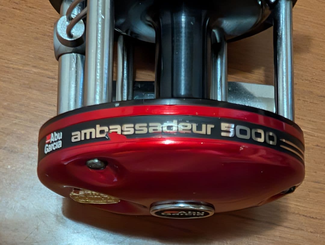 ABU Ambassadeur 5000レッド　1989年製