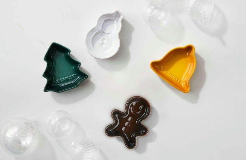 ルクルーゼ ミニホリデーディッシュ クリスマス 小皿 ボウル プレート