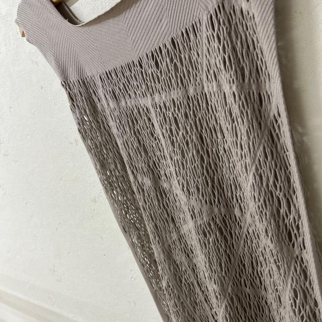 チャコット　シームレス　伸縮性ワンピース