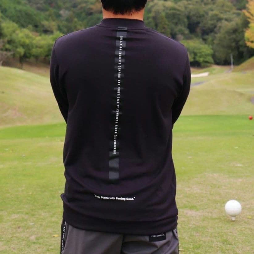 LUXE/RGOLF ストレッチシルキー ミニモック 46142BKL②