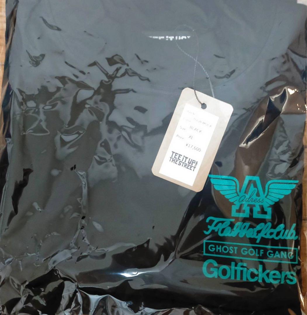 新品 限定コラボ ゴルフィッカーズ モックネック 長袖 ゴルフウェア XL