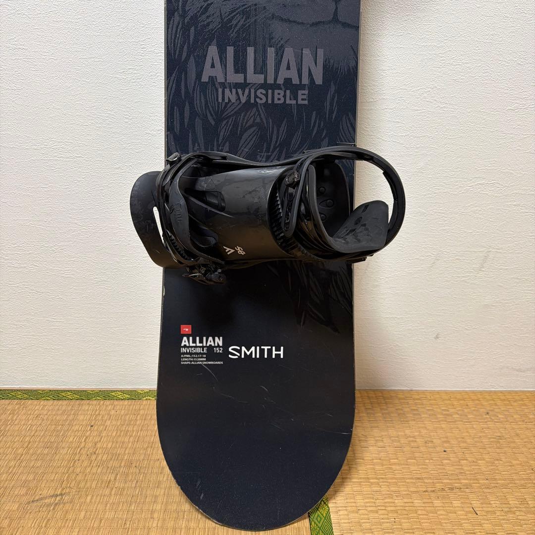 ALLIAN INVISIBLE 152cm スノーボード