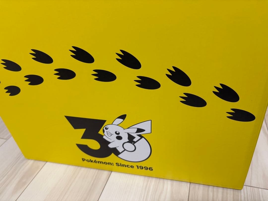 ポケモン30周年記念 おかえり!ピカチュウ1/1 専用BOX タカラトミー限定
