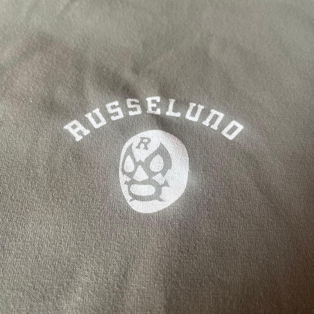 RUSSELUNO オリーブグリーン　長袖カットソー