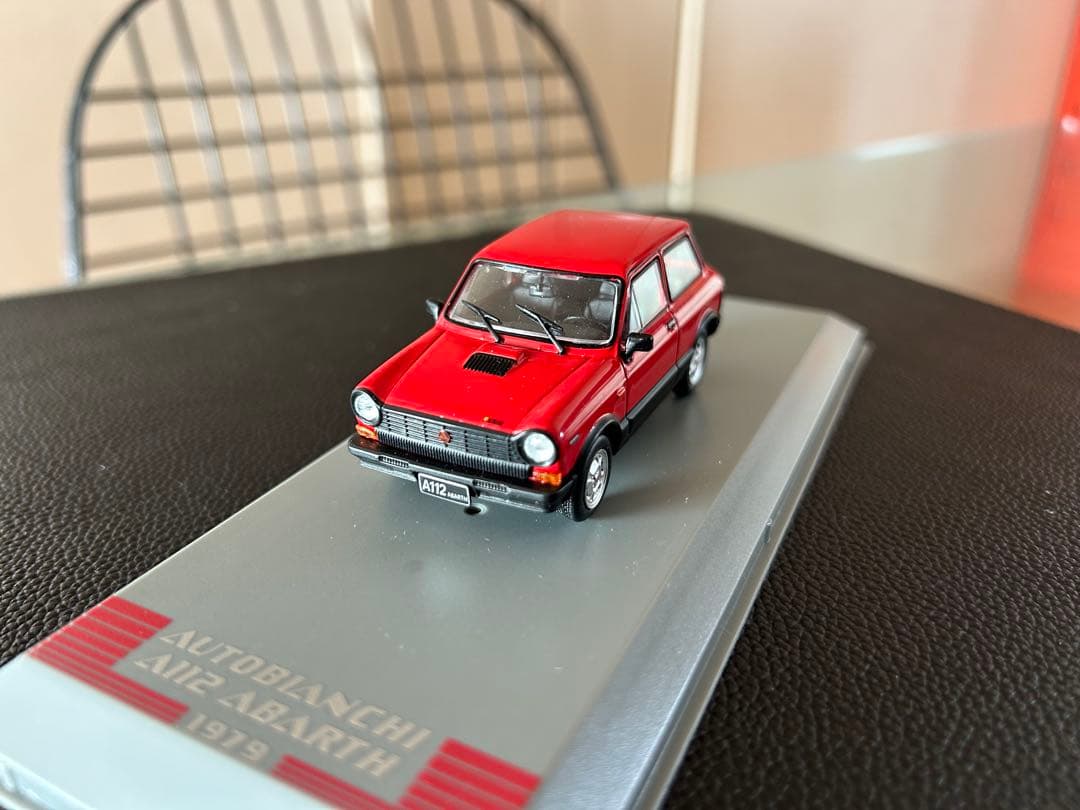 AUTOBIANCHI A112 ABARTH 1979 ミニカー 赤