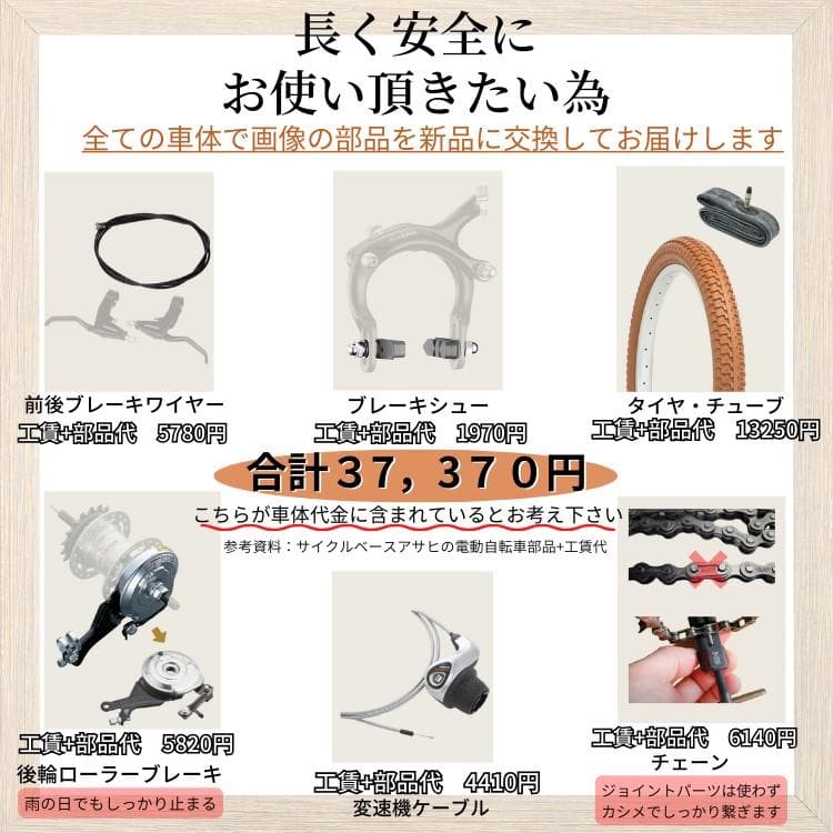 【全国送料無料】新品部品 子供乗せ対応 13Ah　ビッケ　EC　電動自転車