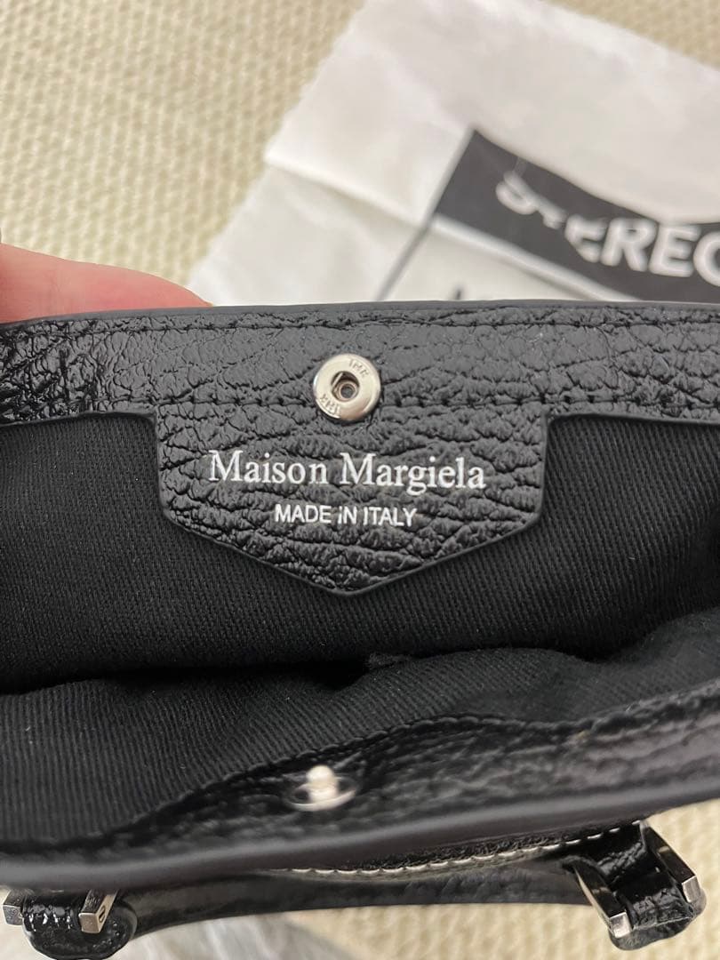（Margiela ）マルジェラ 5AC ベビー ショルダーバッグ 黒