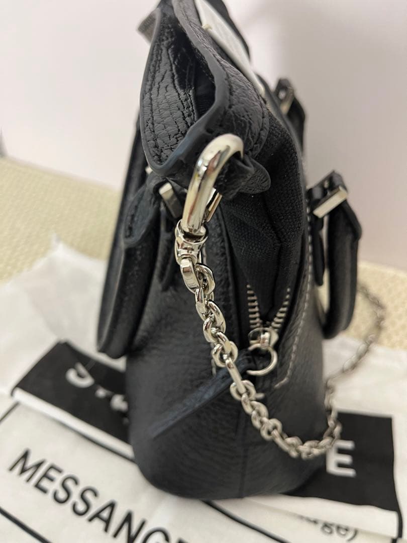 （Margiela ）マルジェラ 5AC ベビー ショルダーバッグ 黒