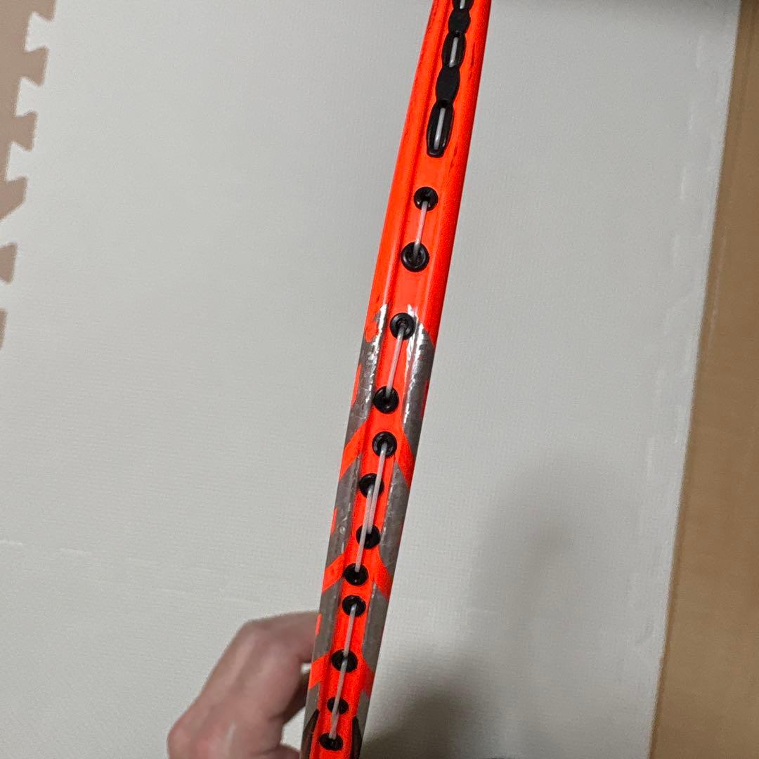 ゴーセン　CUSTOMEDGE バドミントンラケット オレンジ　4Ｕ５