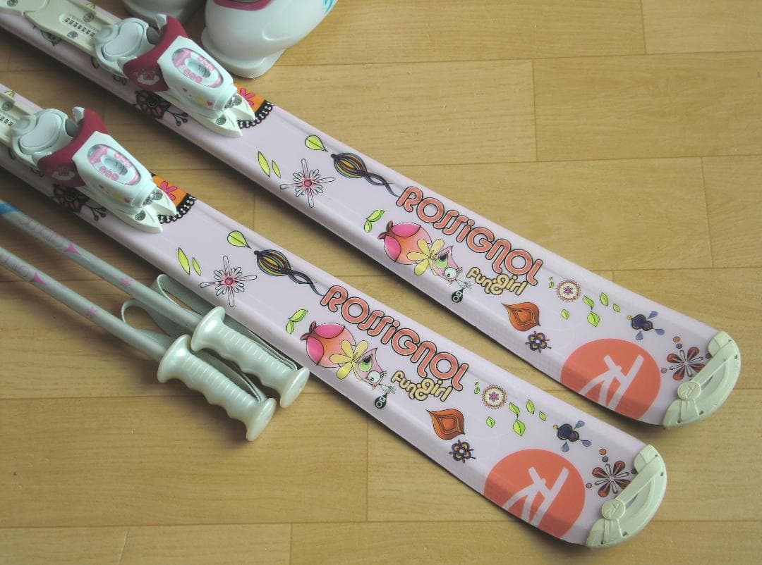 ■■最終特価■送料無料■ロシニョール■ジュニア用スキーセット■板130靴23■■