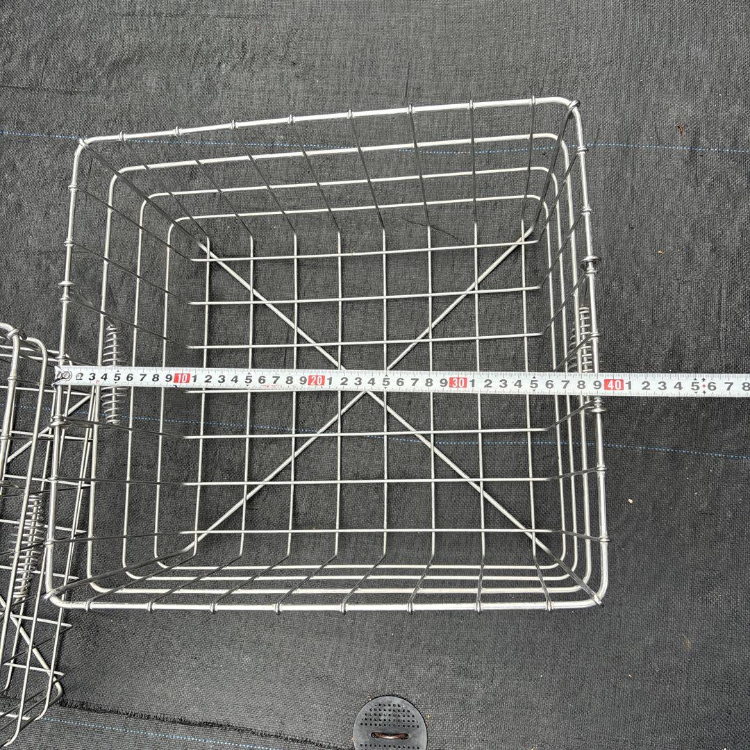 ステンレス製カゴ　BBQ道具 2個セット