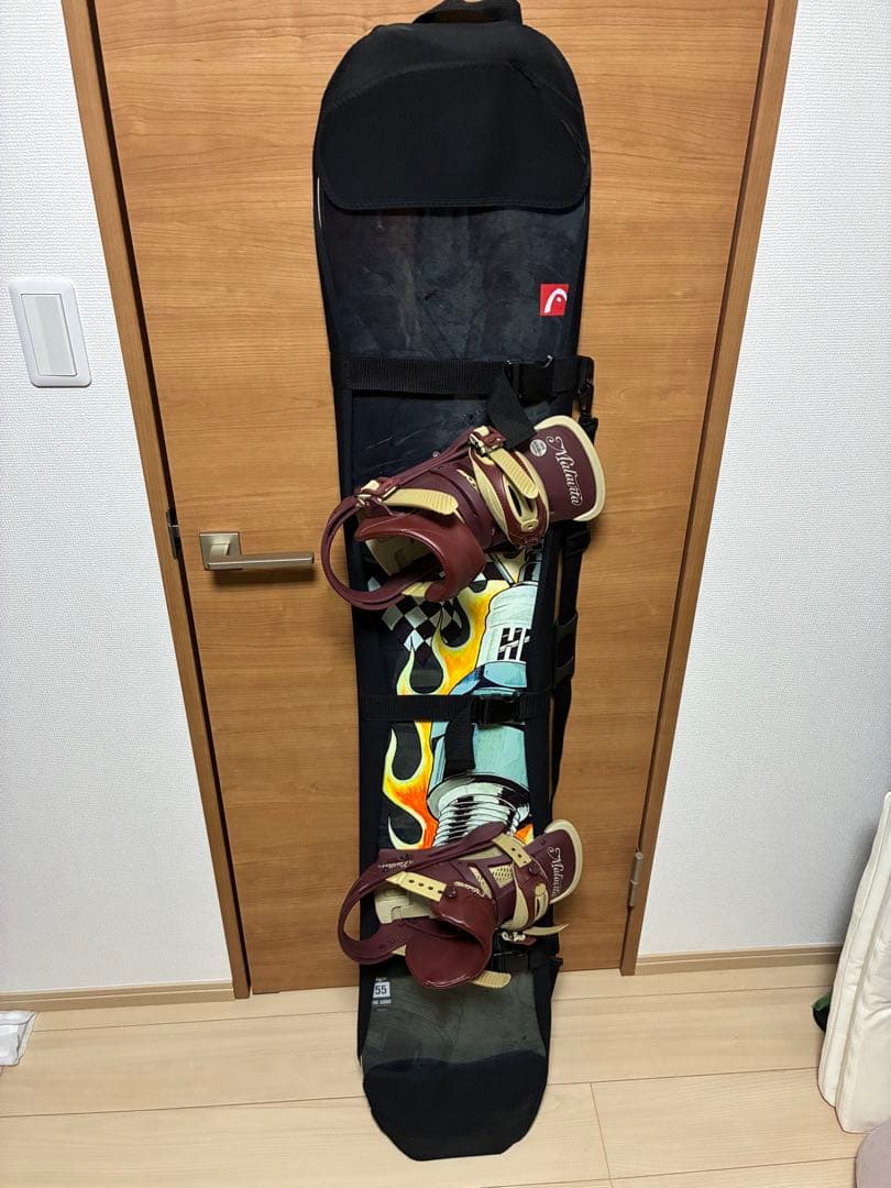 定価12万円相当★メンズ初心者向けスノーボードセット,HEAD,BURTON