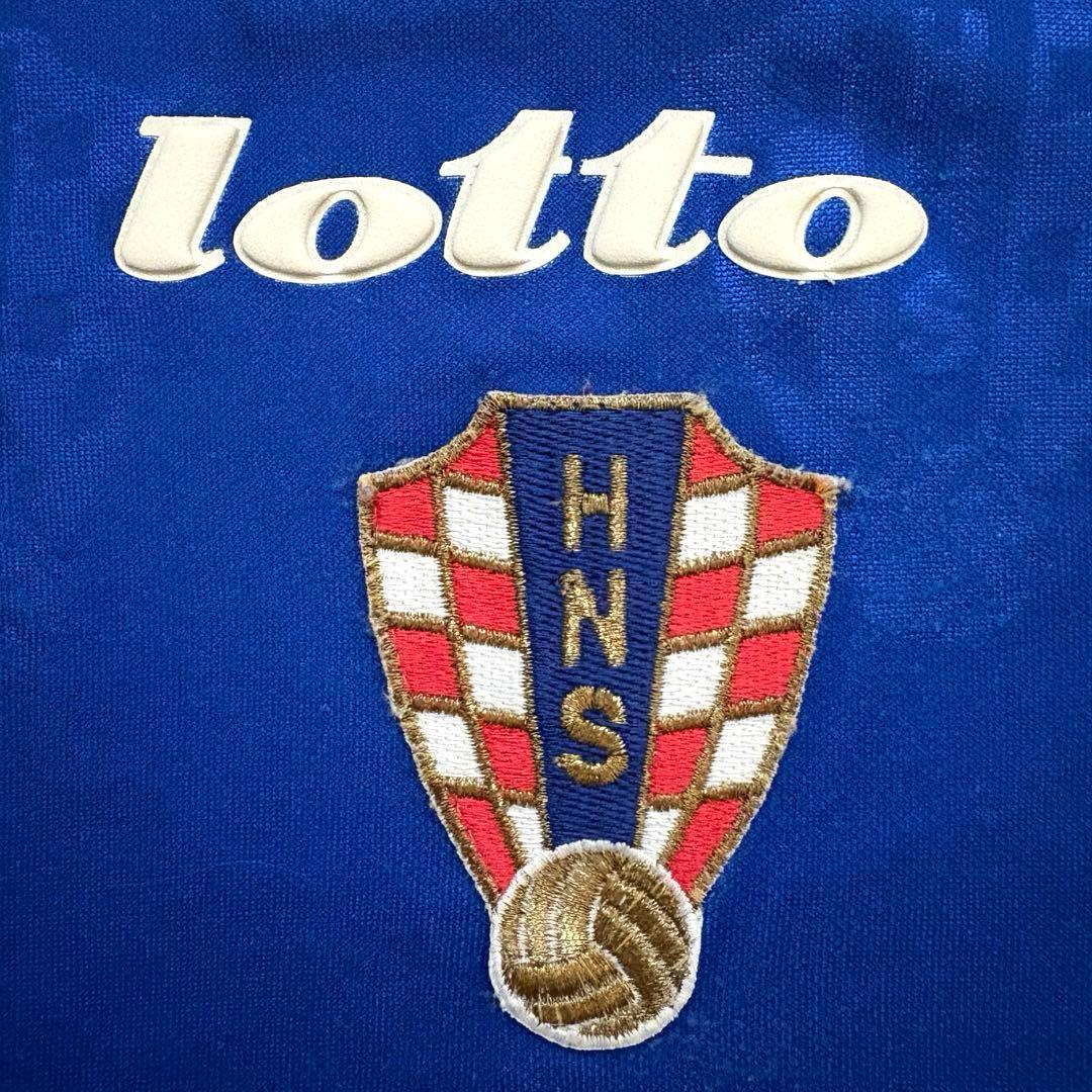 ★W杯★ LOTTO サッカー クロアチア代表 1998年 ユニフォーム L