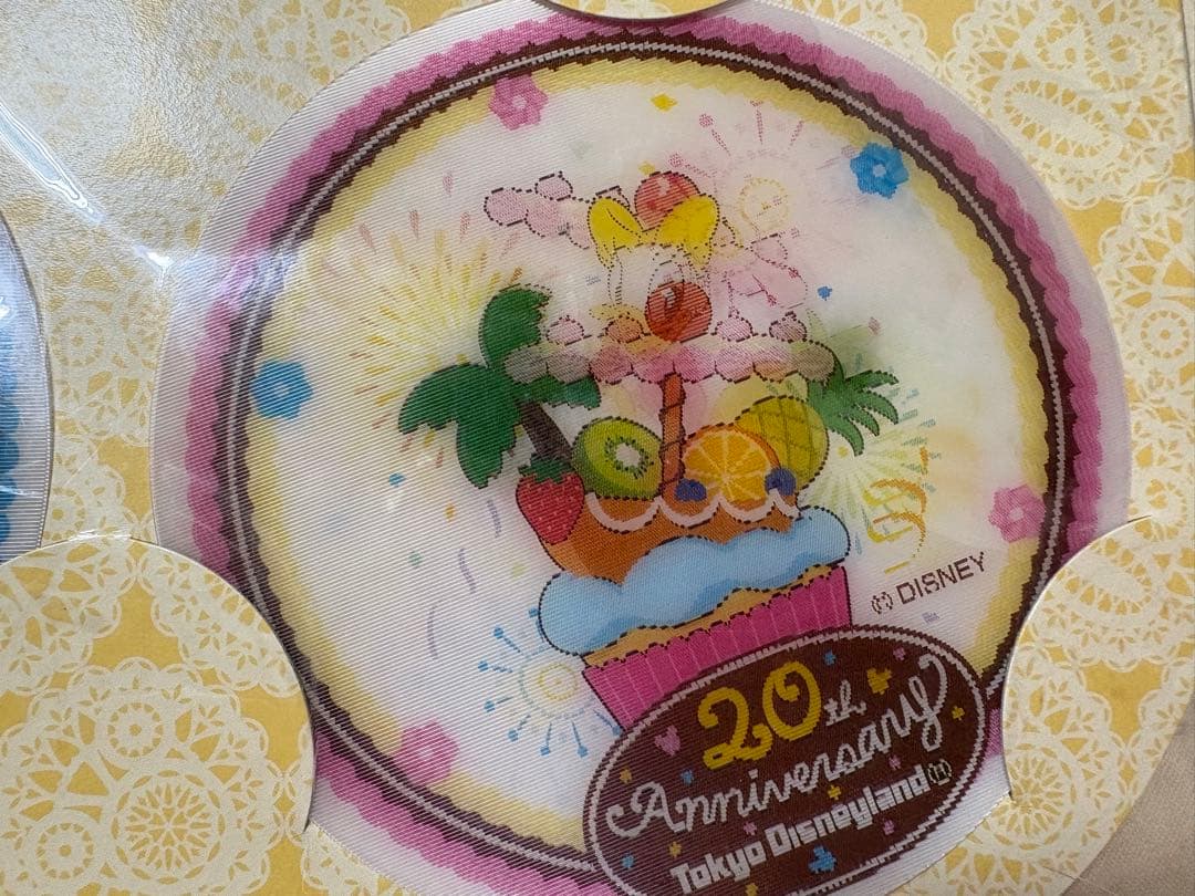 断捨離★新品未開封★東京ディズニーランド 20周年グッズ コースターセット 6枚
