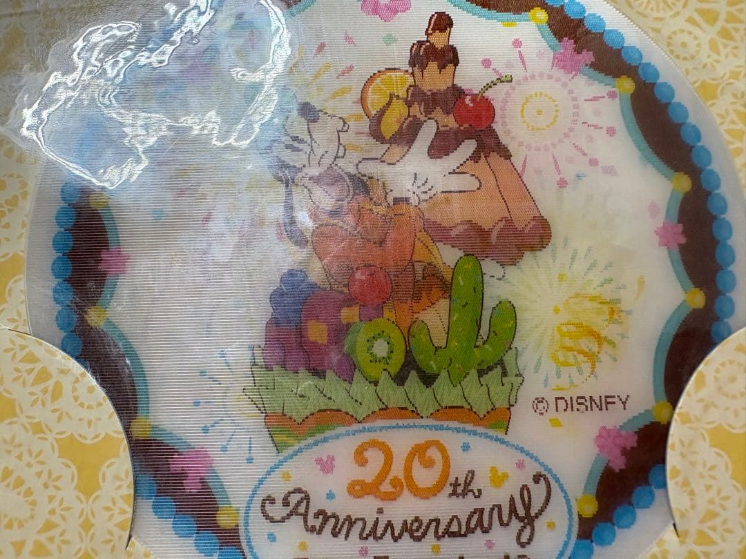 断捨離★新品未開封★東京ディズニーランド 20周年グッズ コースターセット 6枚