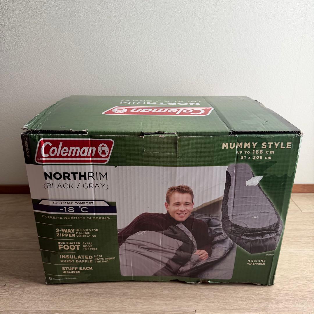 最終価格　Coleman NORTHRIM 寝袋　シュラフ　コールマン　キャンプ
