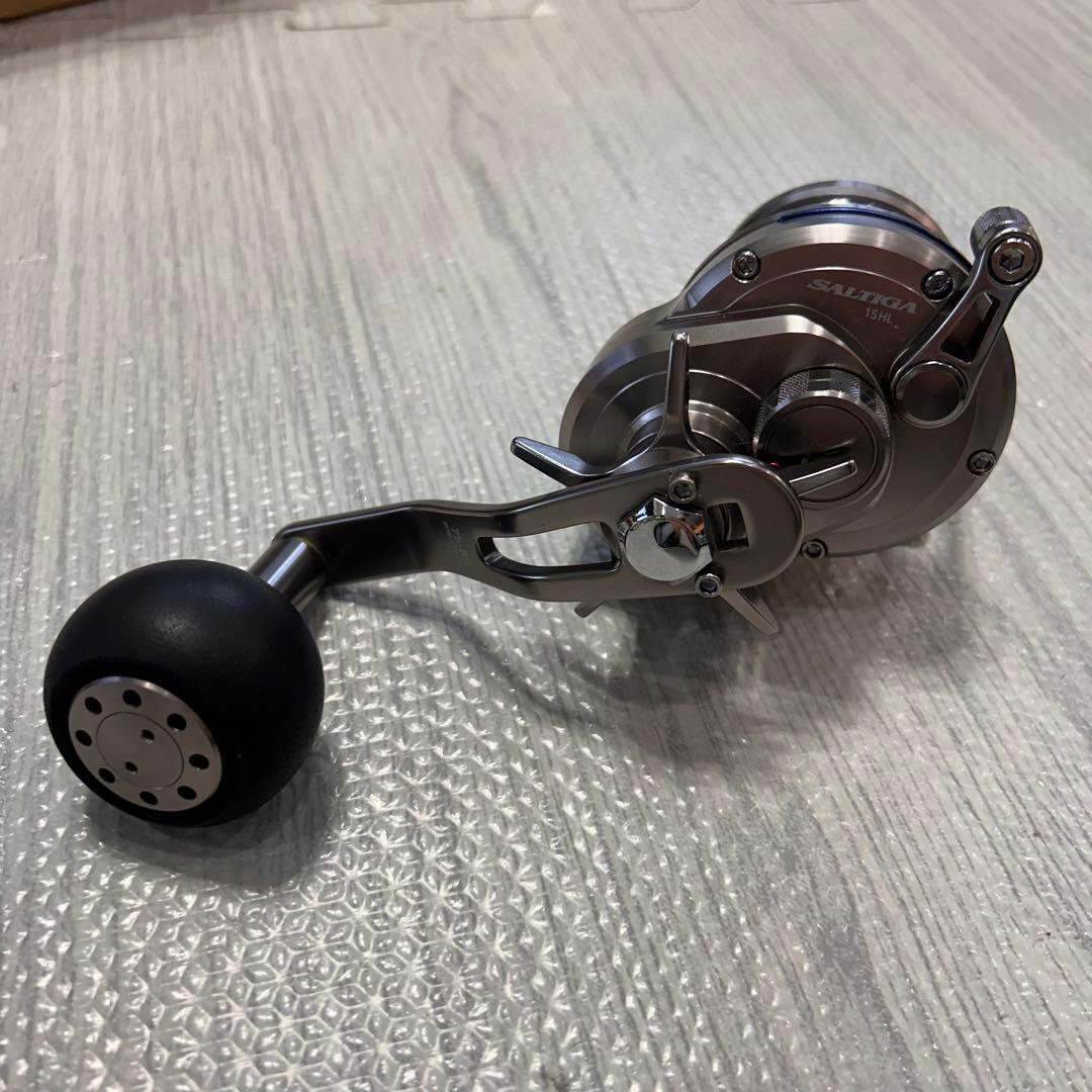 【美品】ダイワ（Daiwa） ベイトリール 15ソルティガ 15HL左巻き