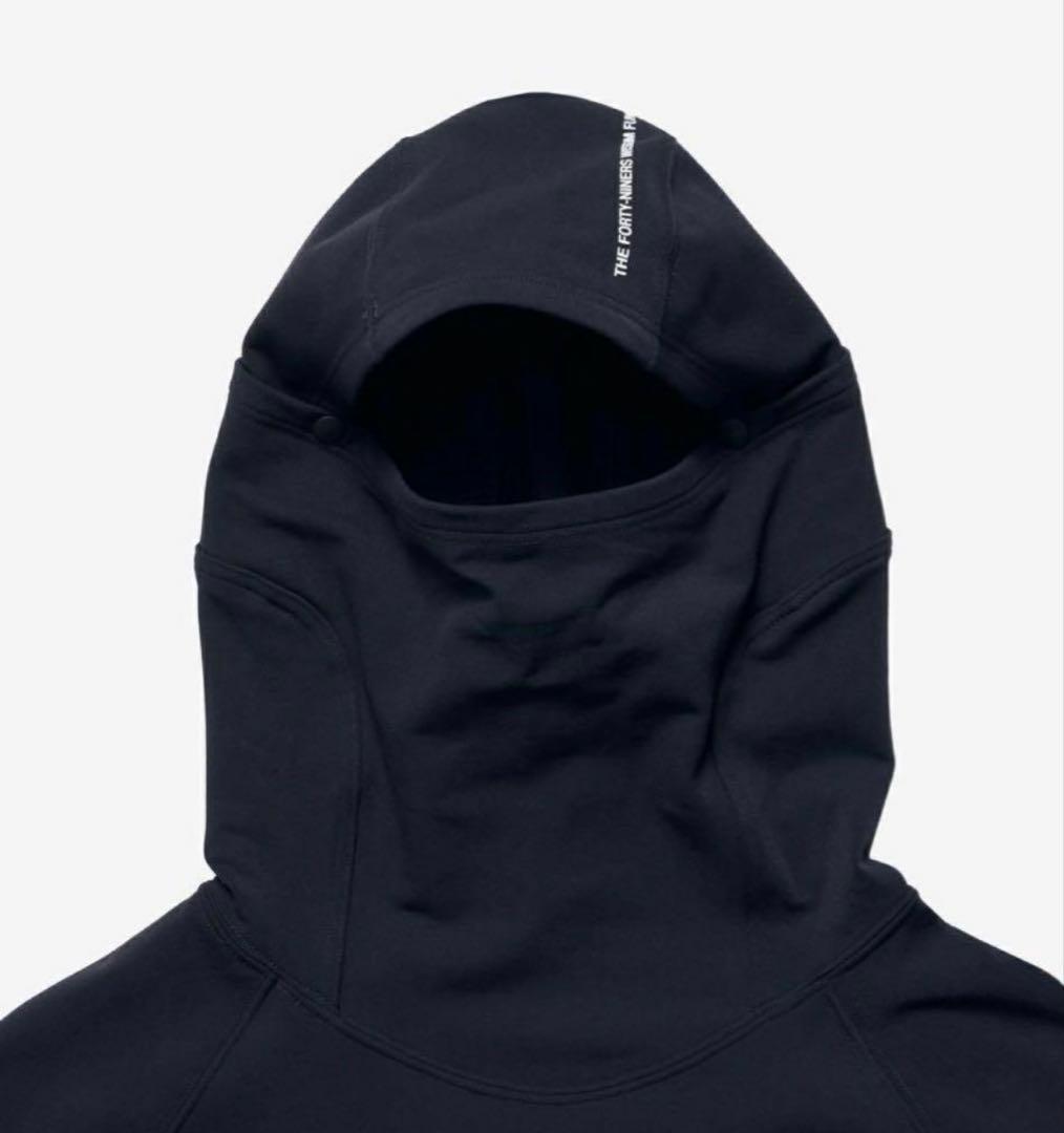 TFW49 LS BRUSHED HOODIE L チャコール