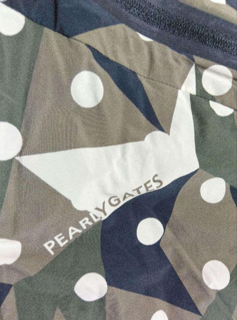 【新品未使用】PEARLY GATES 迷彩＆ドット柄スカート サイズ0