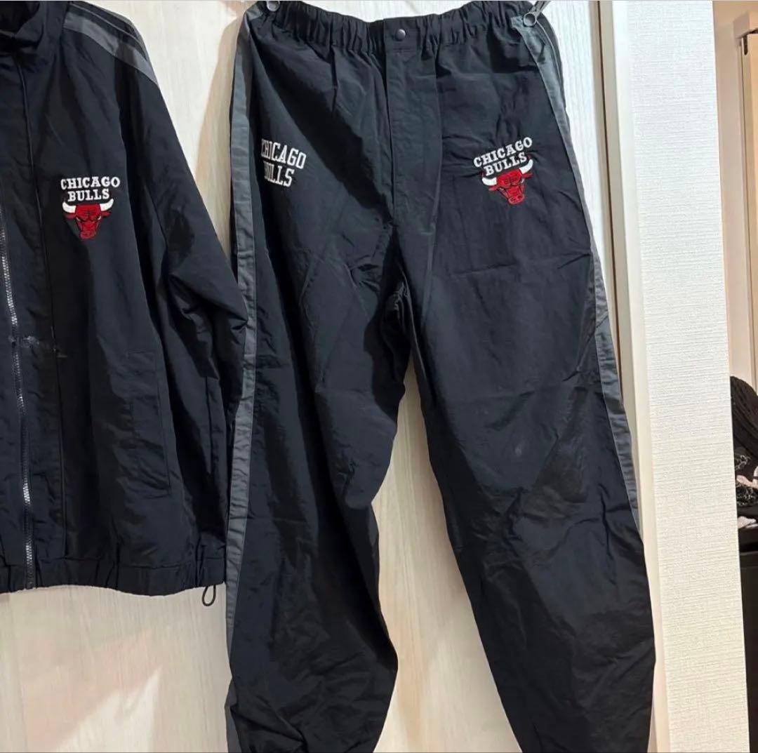 CHICAGO BULLS ジャージ上下セット ブラック