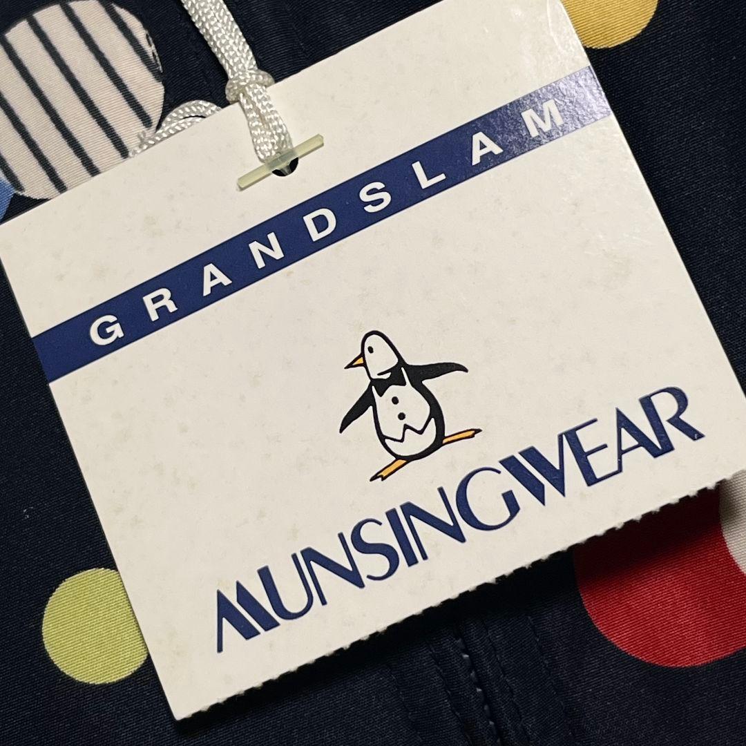【新品】【M】Munsingwear ゴルフフード付き レインウェア