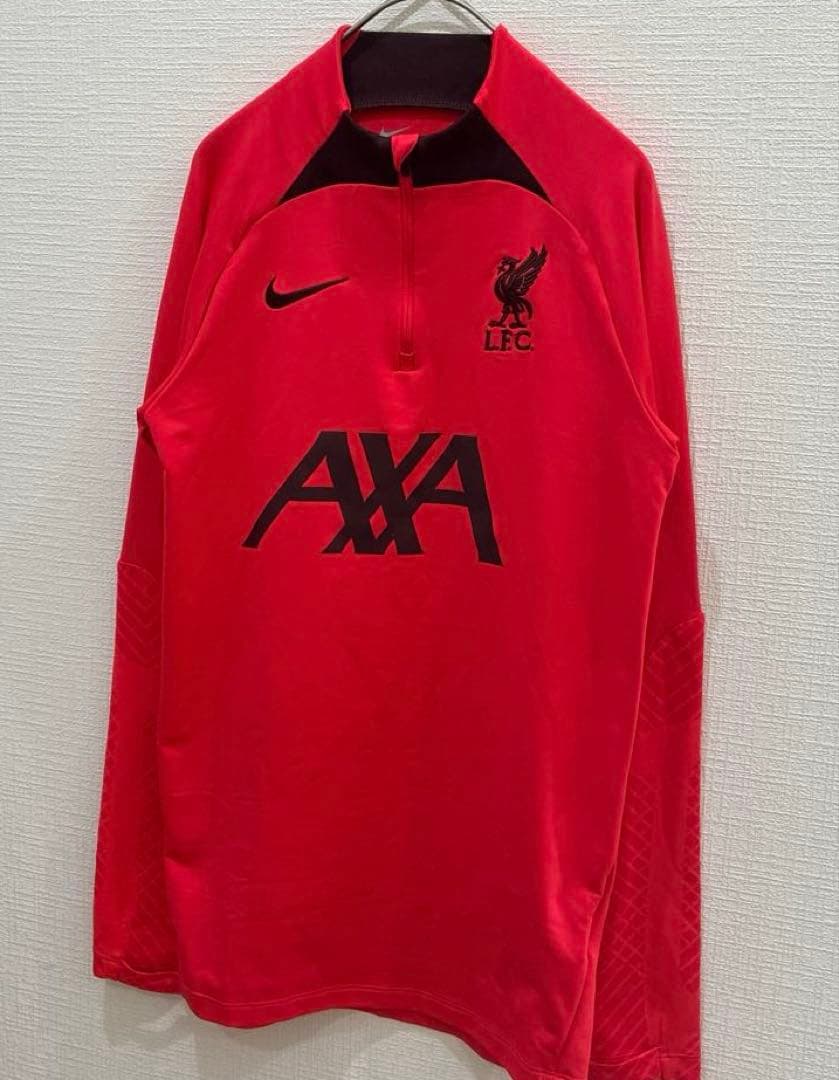 美品 NIKE トレーニングトップ／Liverpool ナイキ ドリルトップ