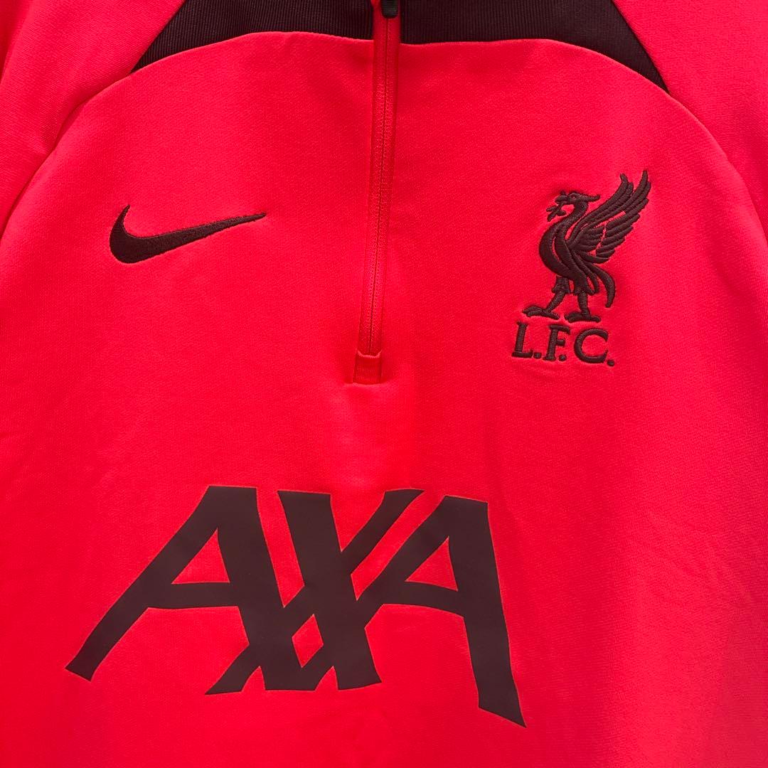 美品 NIKE トレーニングトップ／Liverpool ナイキ ドリルトップ