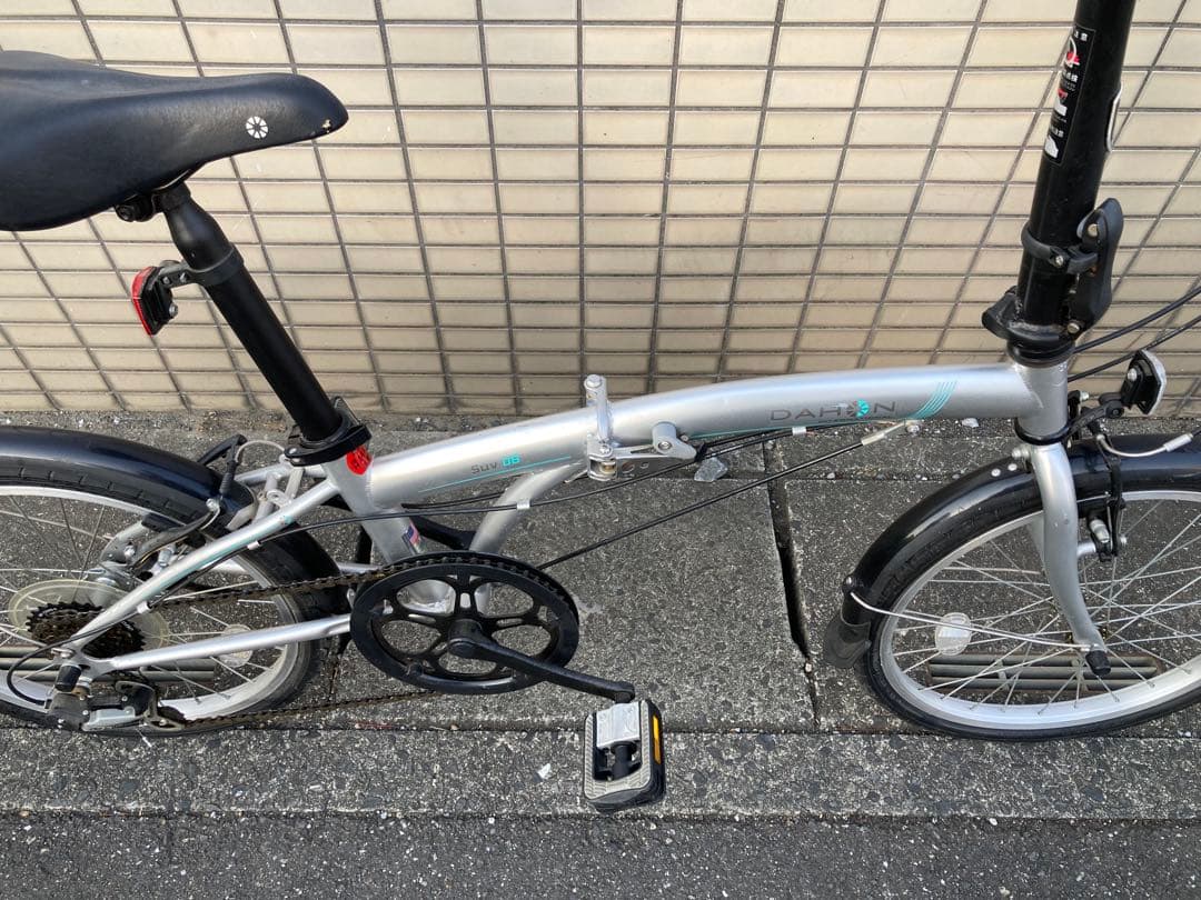 折りたたみ自転車 ダホン DAHON SUV D6 外装6速 Vブレーキ 泥よけ