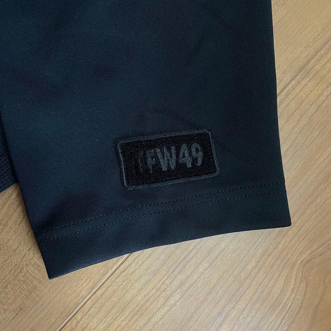 TFW49 モックネック　Tシャツ ブラック　M ゴルフ