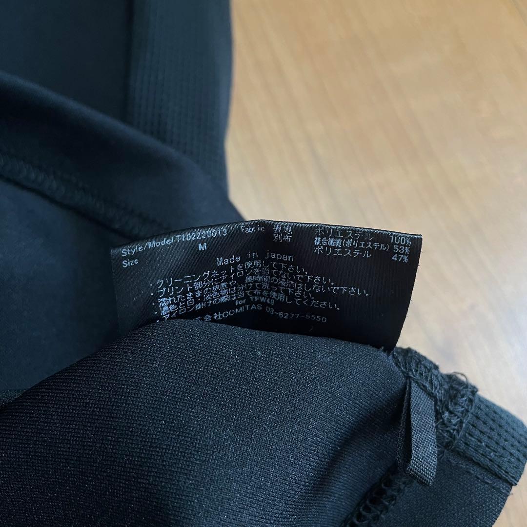 TFW49 モックネック　Tシャツ ブラック　M ゴルフ
