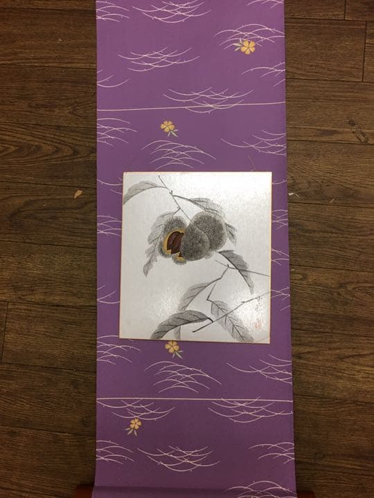 色紙直筆