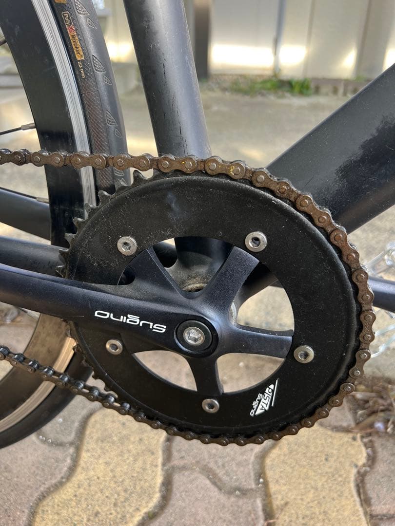 leader bike 725 旧式　BROOKS mks 黒