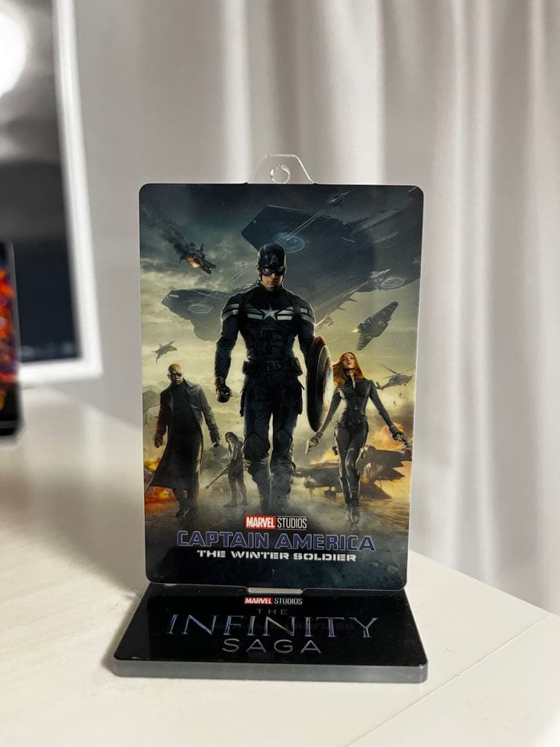 marvel映画ポスターアクリルキーホルダースタンド