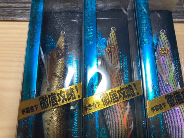 スクイッドマニア ウェブハンター3、5号　7本セット送料込み