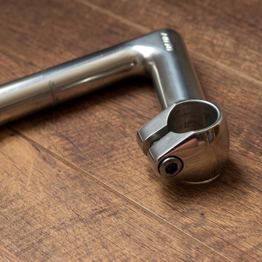 NITTO NJS スレッドステム シルバー 90mm 25.4mm 71°