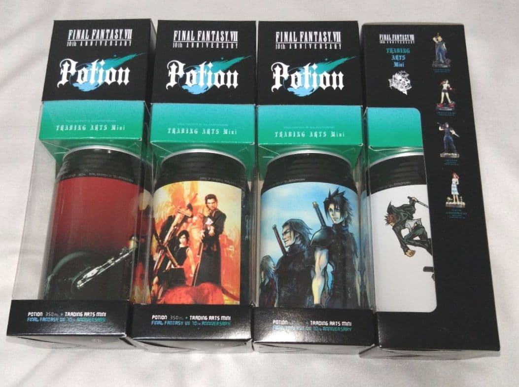 【未開封品】FINAL FANTASY VII ポーション 缶 フィギュア