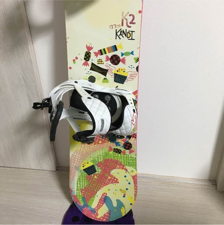 スノーボード 板 k2 137cm 難あり
