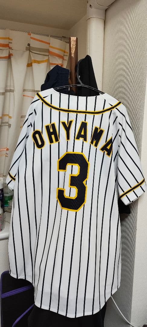 阪神タイガース 大山選手レプリカユニフォーム Lサイズ