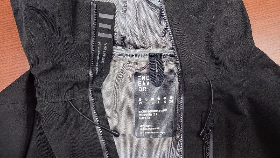 ENDEAVORエンデバー3L Shelter Jacket(20K) サイズS