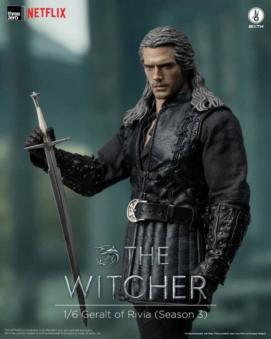 スリーゼロ 3Z0532 ウィッチャー 1/6 リヴィアのゲラルトgeralt