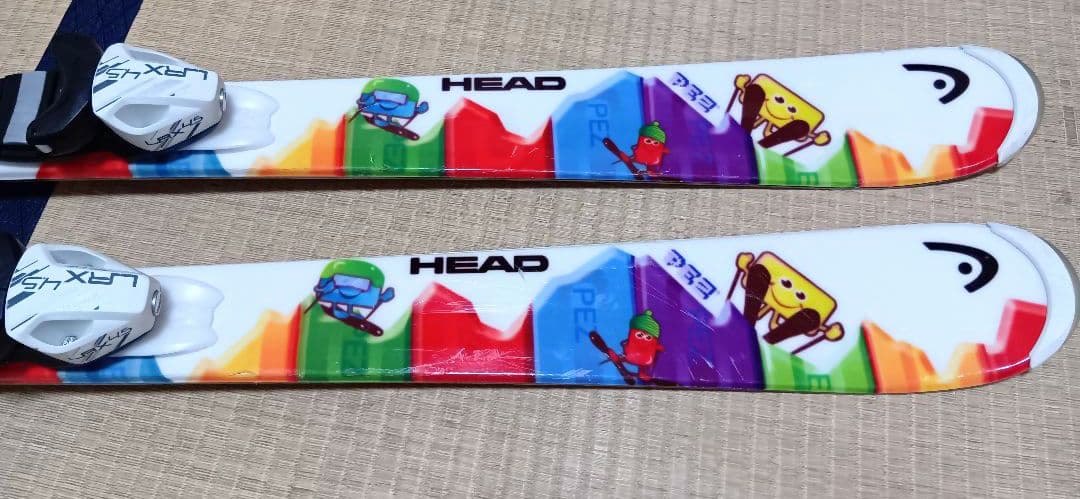 HEAD ヘッド PEZモデル 127cm ホットワックス済み ケース付き