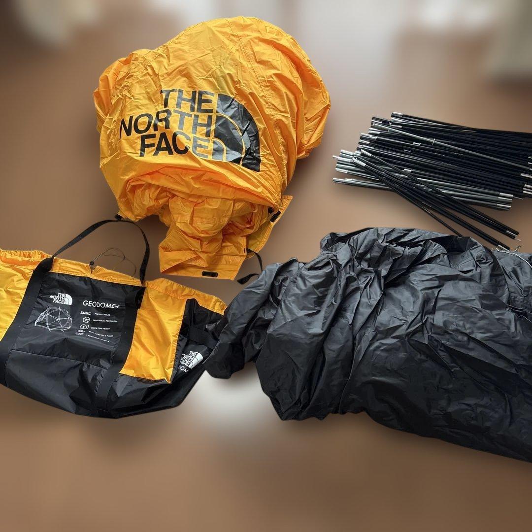 THE NORTH FACE ジオドーム4 Geodome4 グランドシート付き