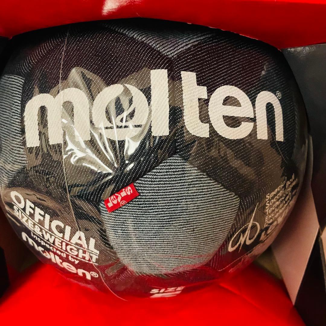 molten Levi's デニム サッカーボール 501 限定 2002 W杯