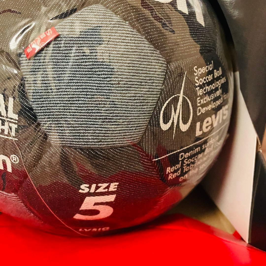 molten Levi's デニム サッカーボール 501 限定 2002 W杯