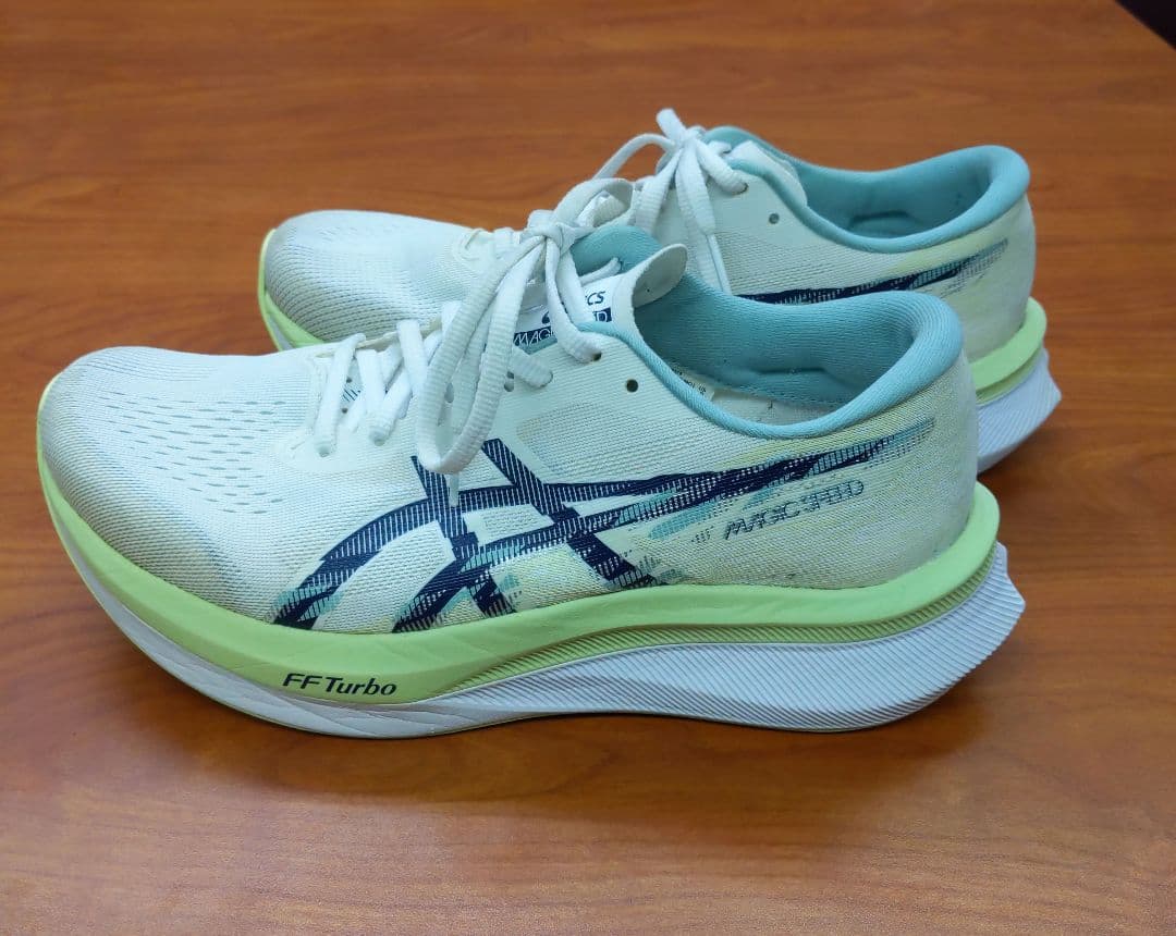 ASICS マジックスピード4 27.0cm ミントグリーン